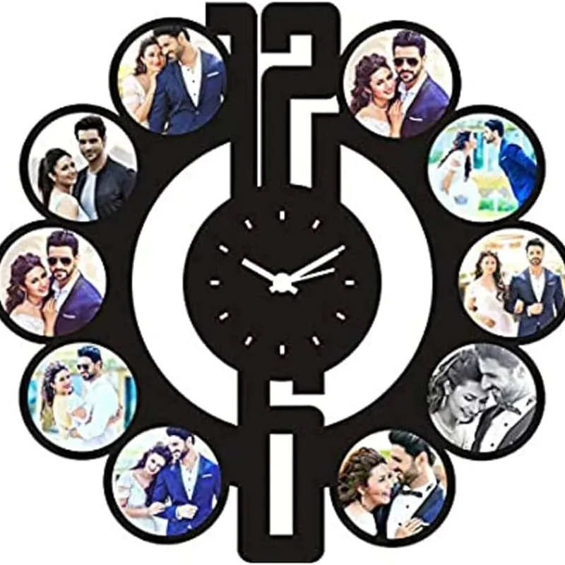Inches Clock MDF Sublimation
