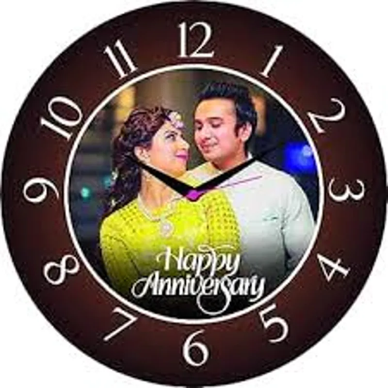 11 Inch MDF Clock  ( Ready Order Within 4 Hours )