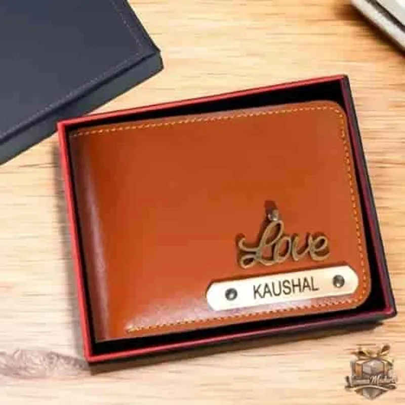 Foam Wallet With Name Tag and Charm