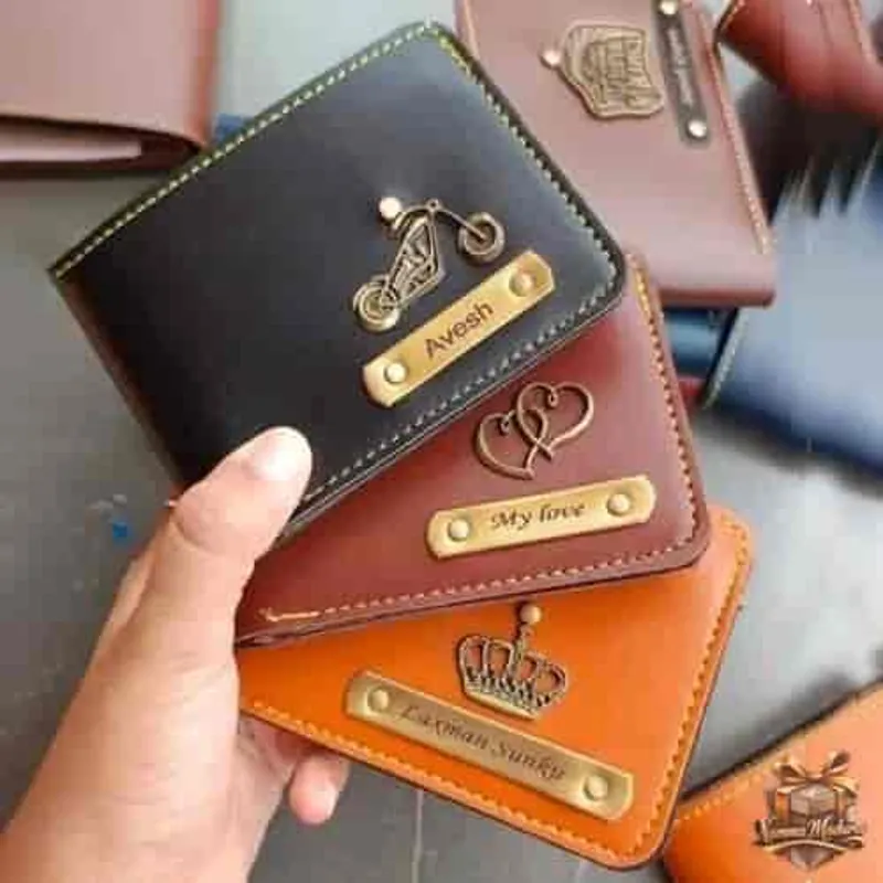 Foam Wallet With Name Tag and Charm