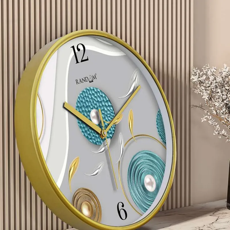 10 Inche Gold Round Clock