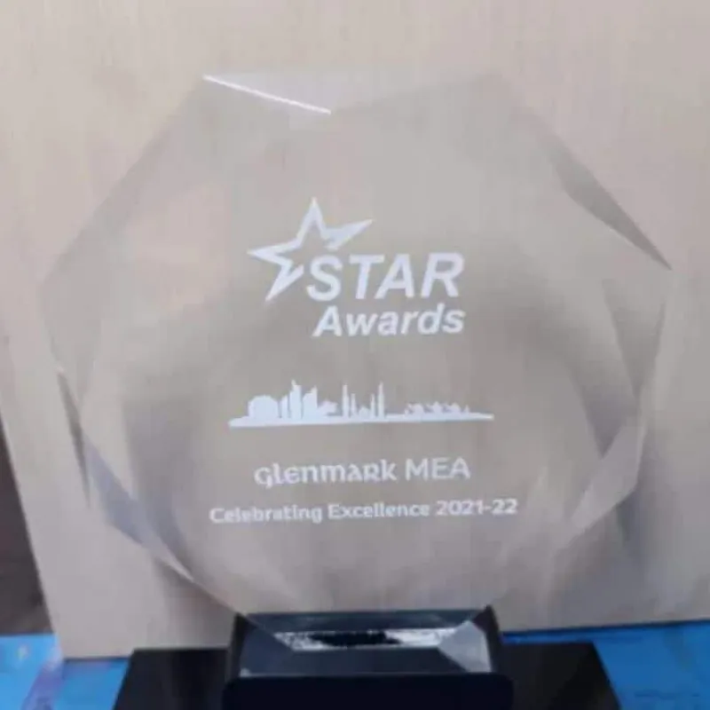 Crystal Awards - Hexagon