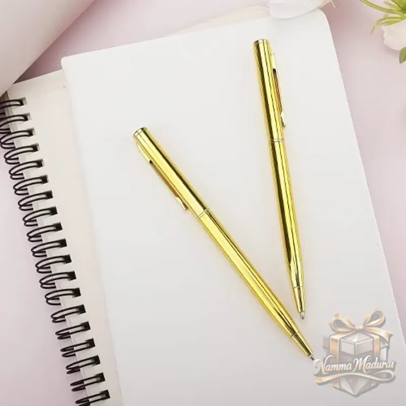 Premium Steel Gold Pen With Name