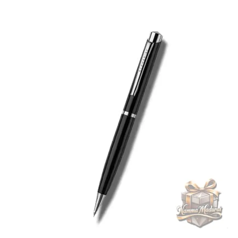 Customized Steel Black Pen With Name