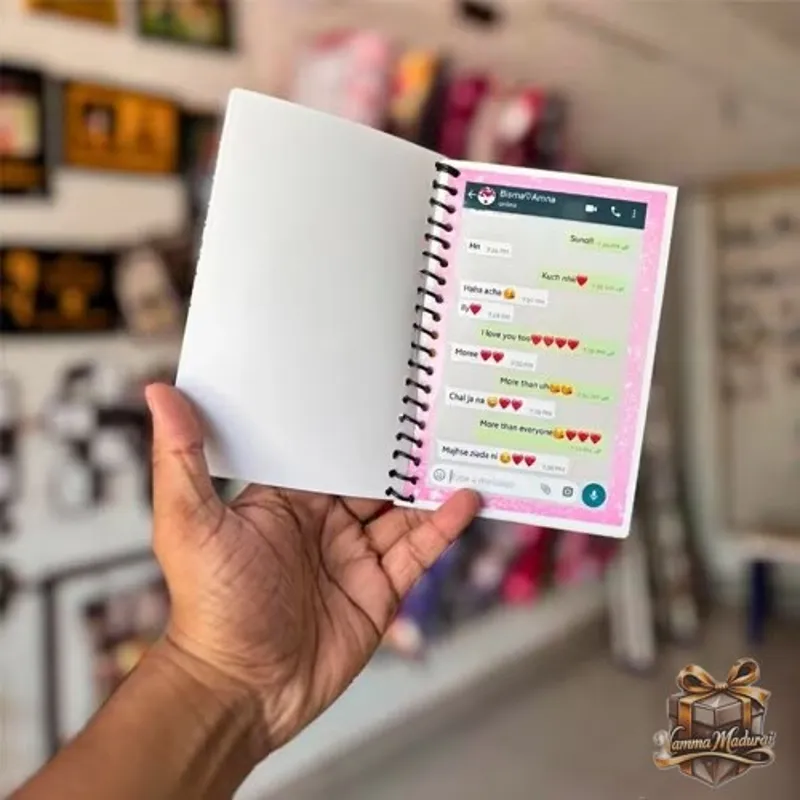 Chat Memory Diary (100 pages)